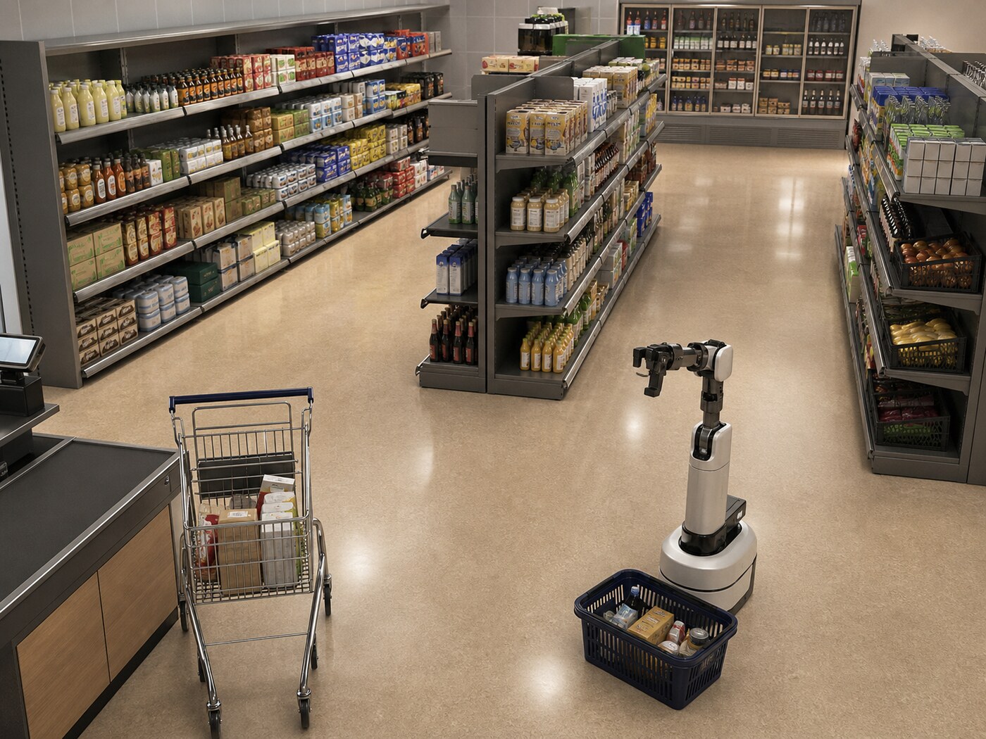 Retail Store Scene